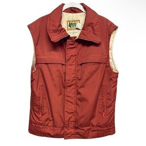 REI Co-op Mens Size Large Vintage 4 Pocket Thinsulate Insulated Vest.